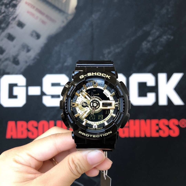 GA110GB-1A Casio卡西欧G-SHOCK黑金手表李现同款 🈶️