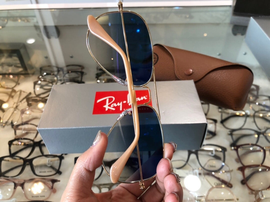 945020 Rayban雷朋经典款 细边金属框 蓝色渐变 现货