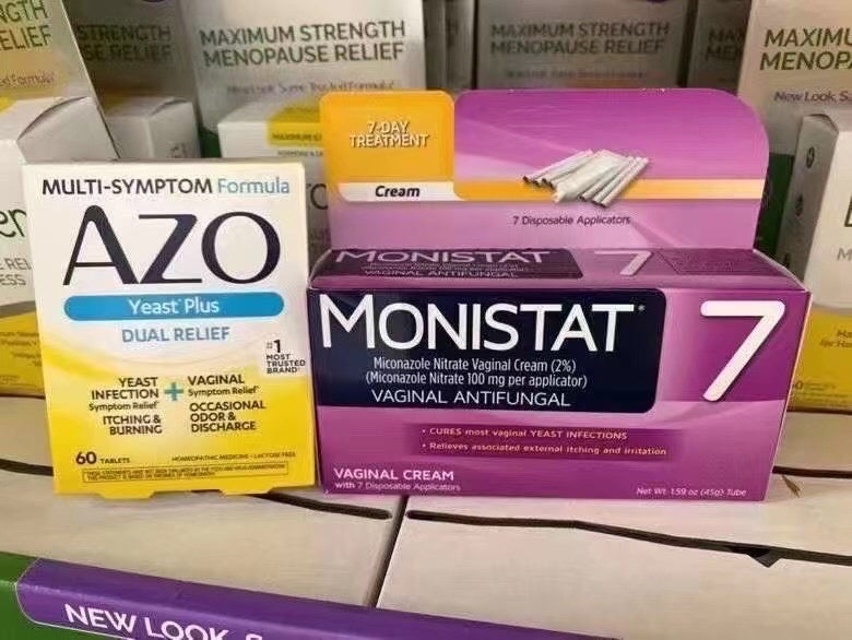 AZO益生菌Monistat妇科凝胶组合