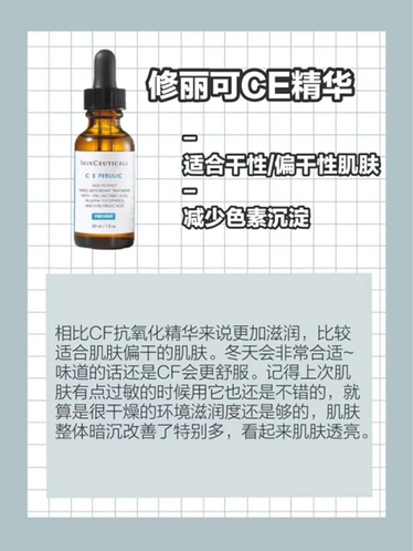 修丽可CE精华经典抗氧瓶30ml 现货