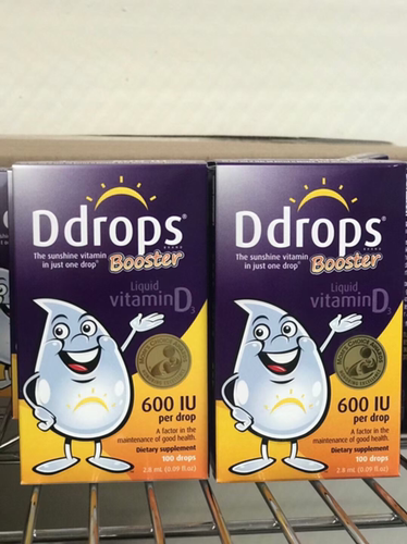 Ddrops Booster 儿童维生素D3滴剂 24/10