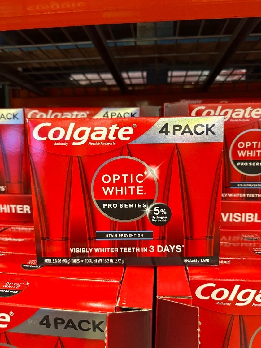 Colgate高露洁Pro系列亮白牙膏93g*4支装组合 需采购